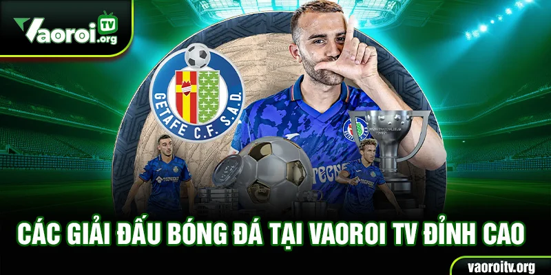 Các giải đấu bóng đá tại Vaoroi TV đỉnh cao
